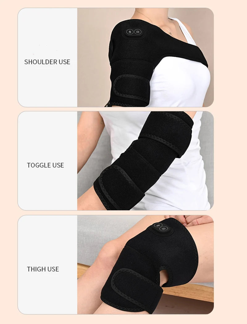Heated knee & shoulder massager