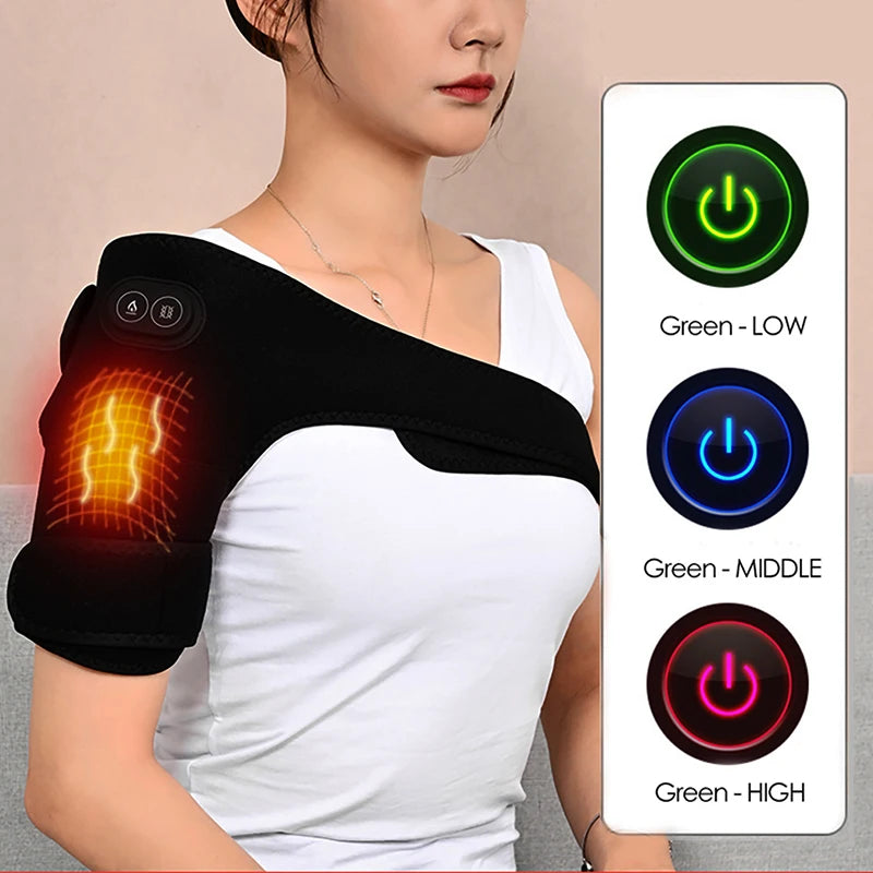 Heated knee & shoulder massager