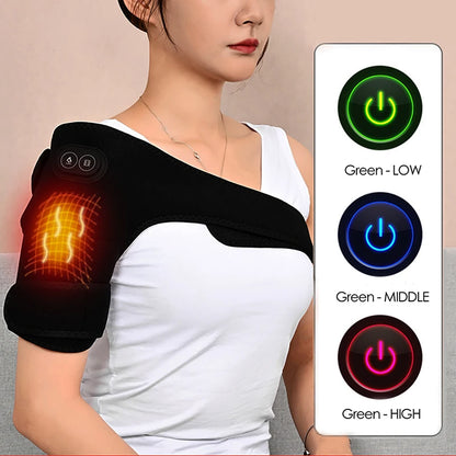 Heated knee & shoulder massager